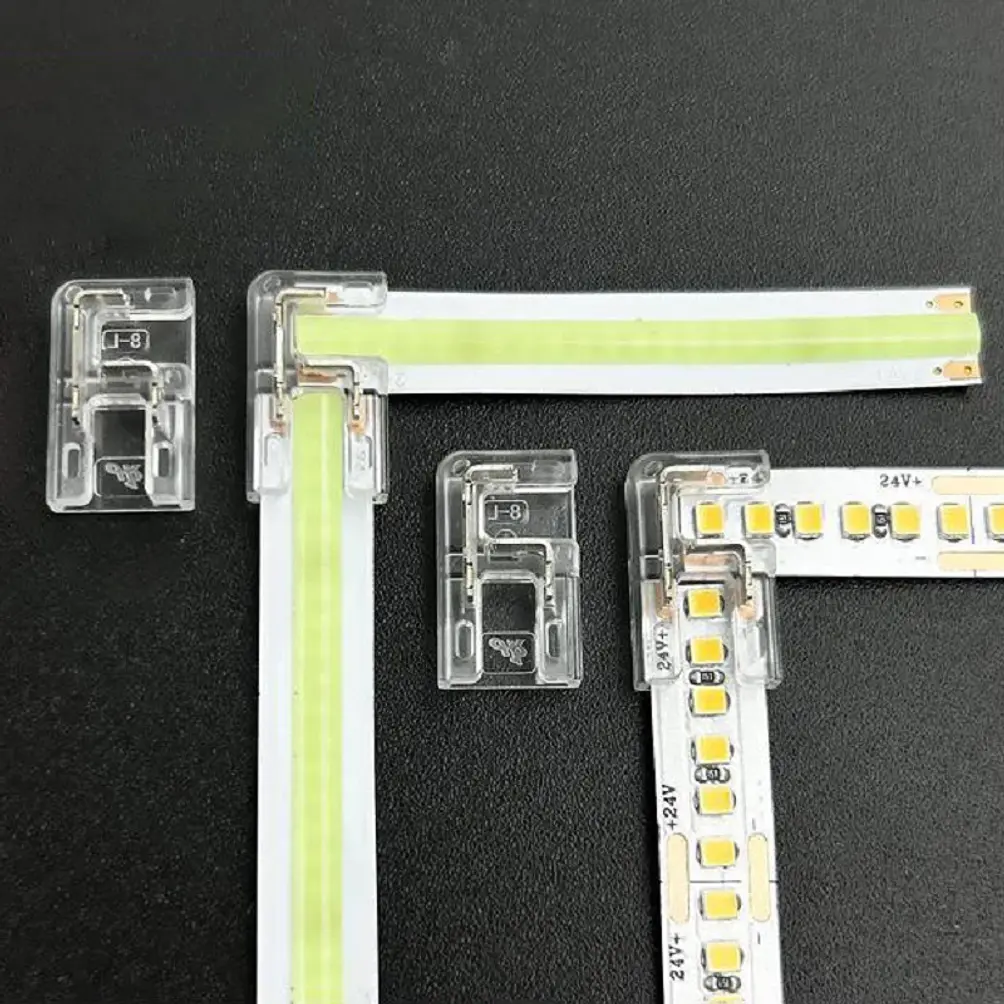 pack de 5 conectores en L de cable para tiras led 3