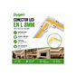 pack de 5 conectores en L de cable para tiras led - Miniatura 1