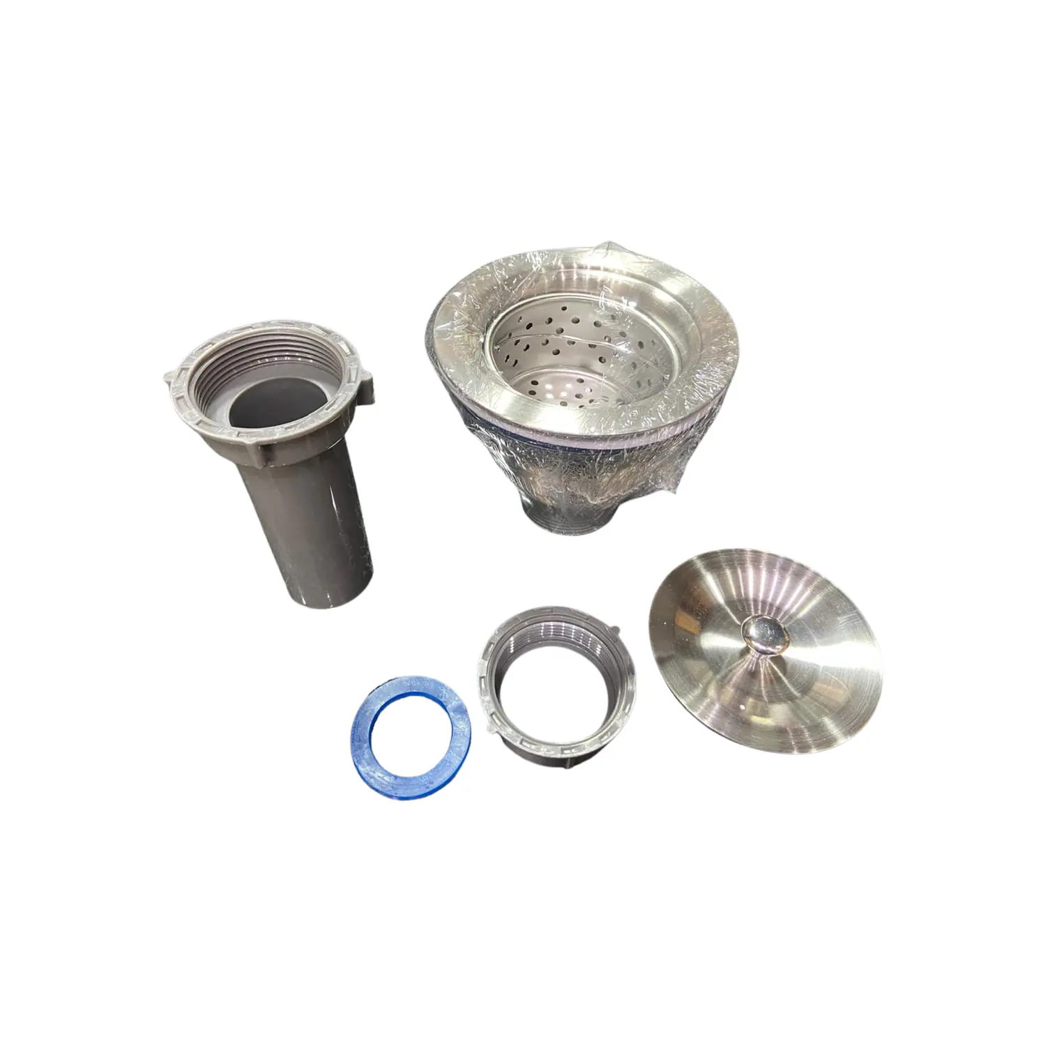  Lavaplatos Simple Empotrado De Acero Inoxidable 1.2mm 6