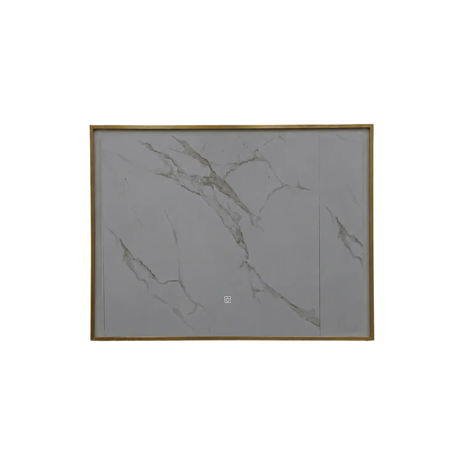 Espejo con Marco Bronce LED 80x60cm 4