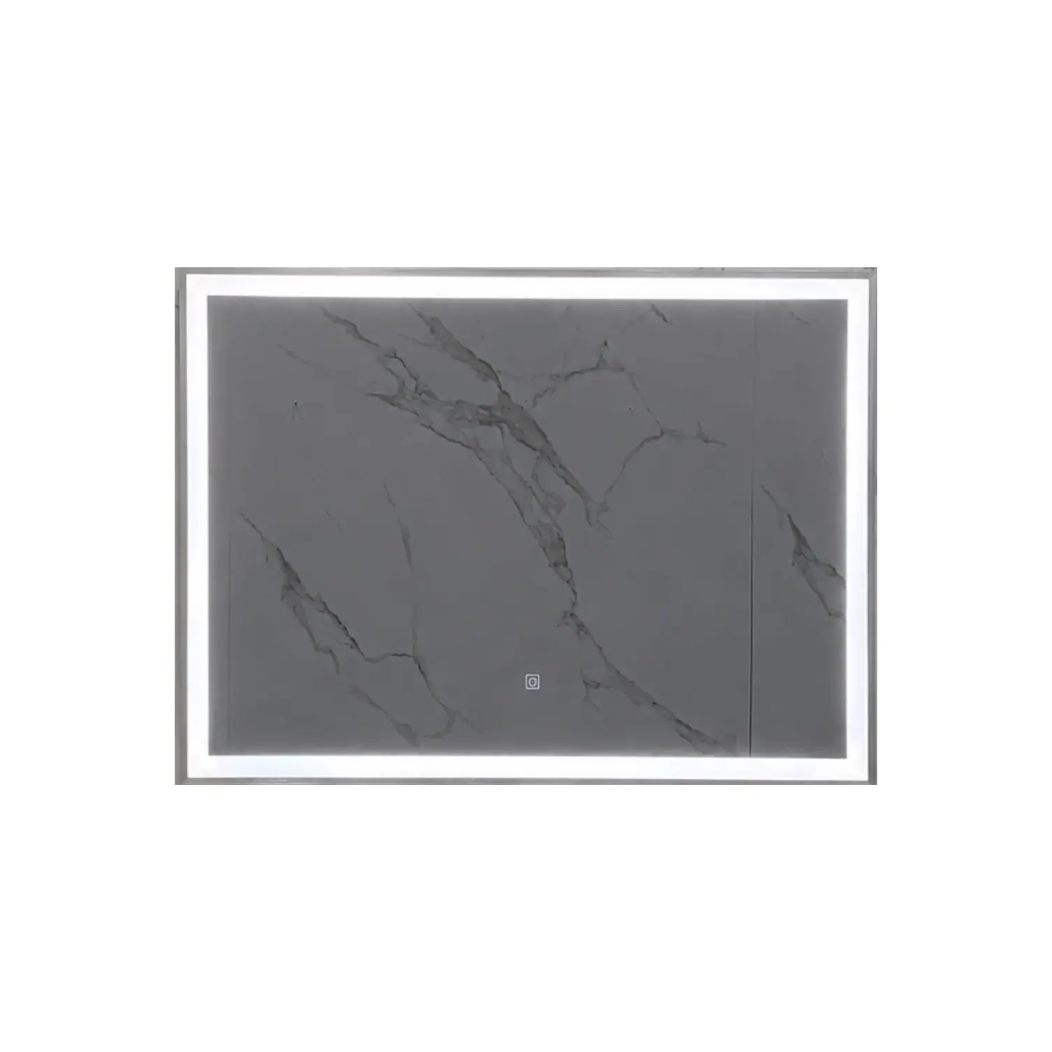 Espejo con Marco  SILVER LED 80x60cm 2
