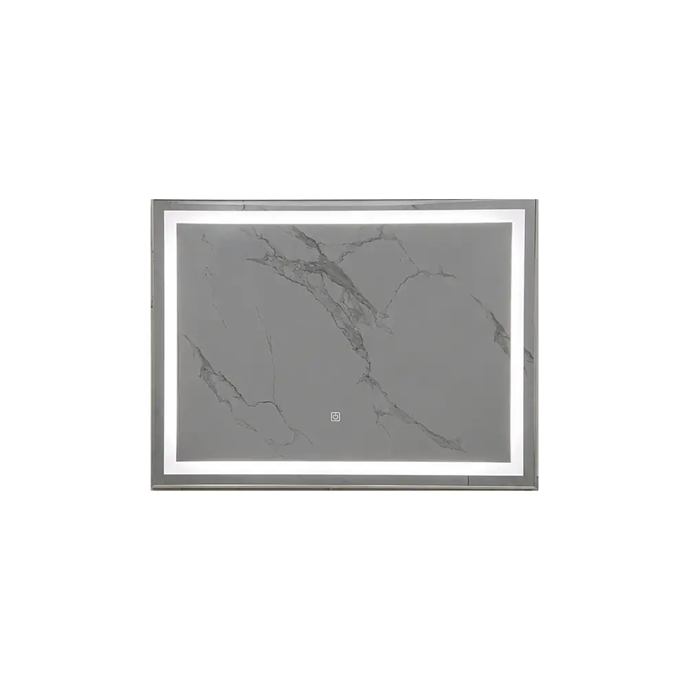 Espejo con Marco  SILVER LED 80x60cm 2