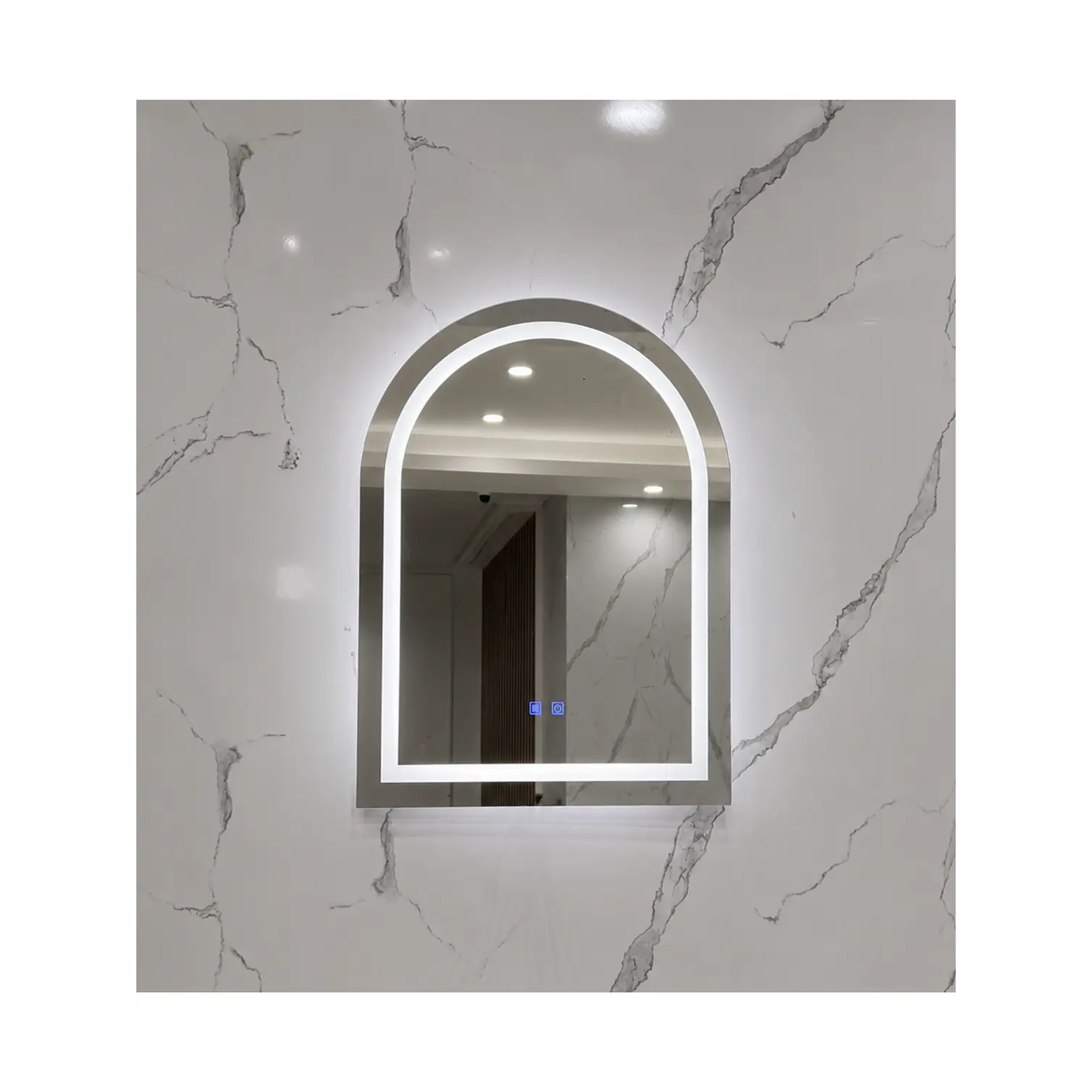Espejo LED 60x80 cm con Desempañante  2