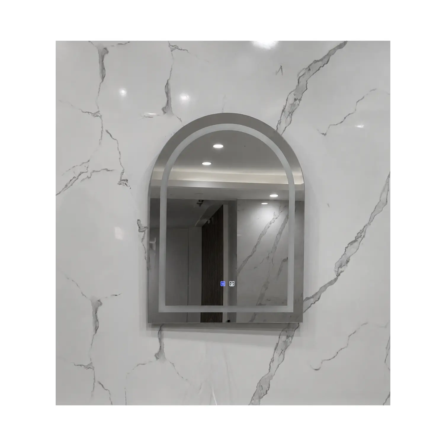 Espejo LED 60x80 cm con Desempañante  4