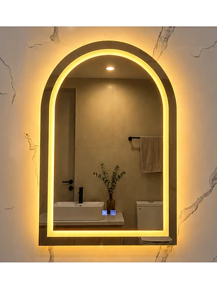 Espejo LED 60x80 cm con Desempañante 