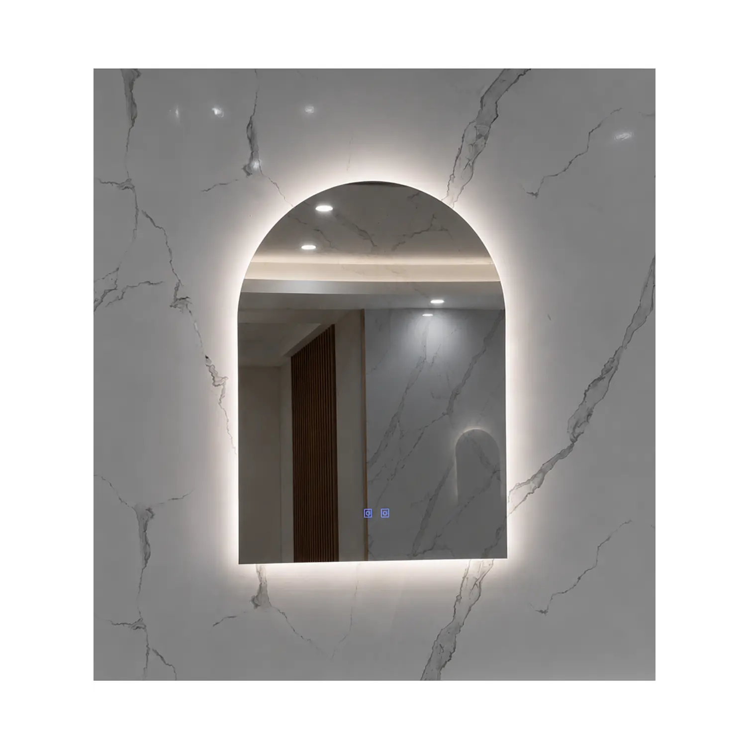 Espejo LED 70x80 cm con Desempañante 3