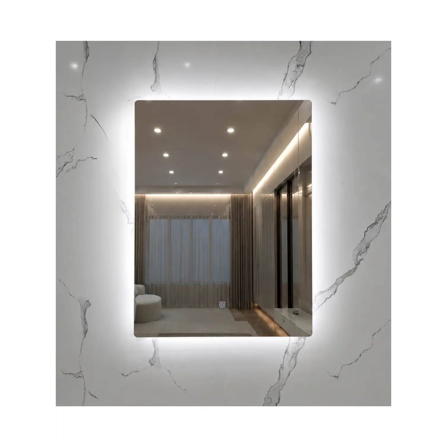 Espejo LED 60x80cm 2