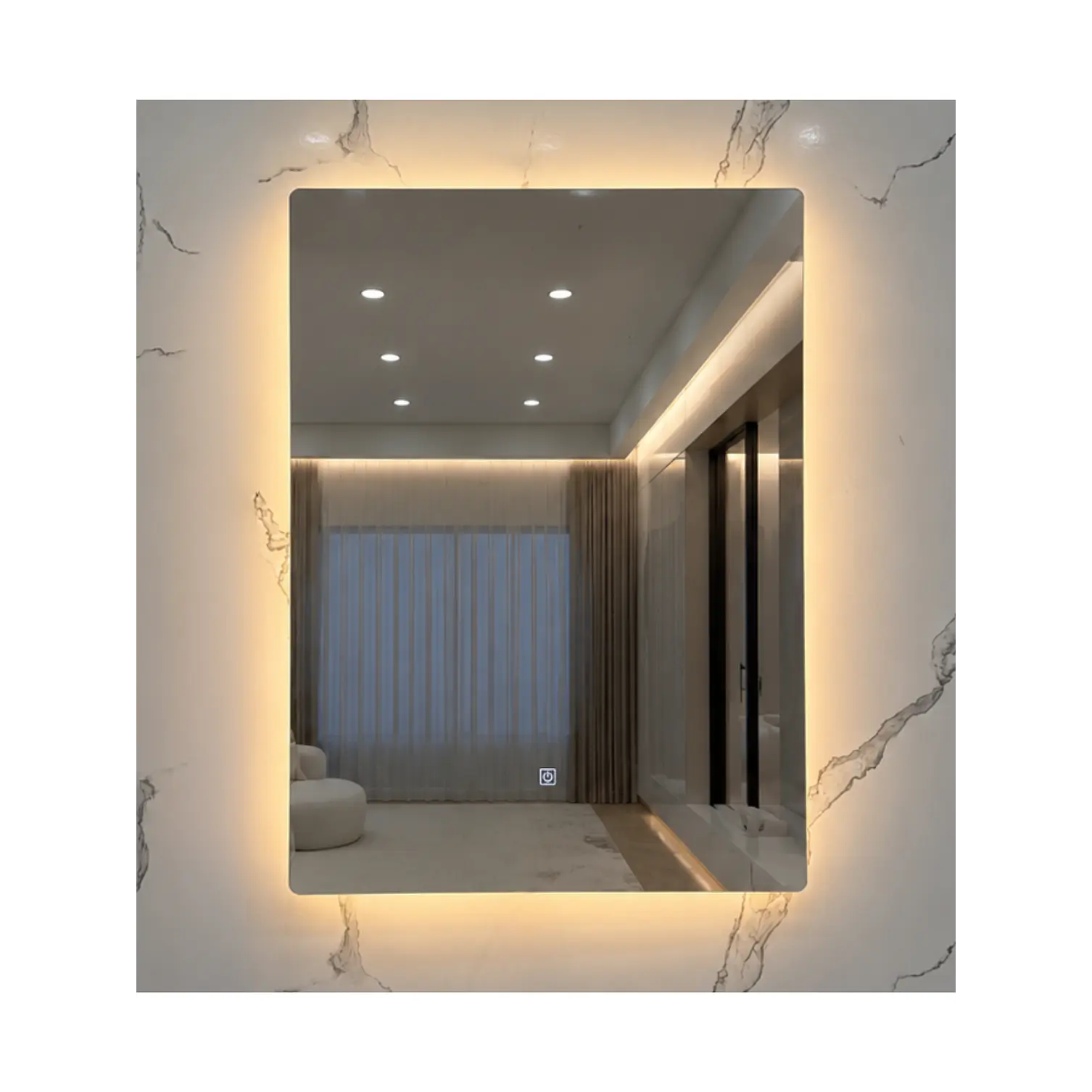 Espejo LED 60x80cm 1