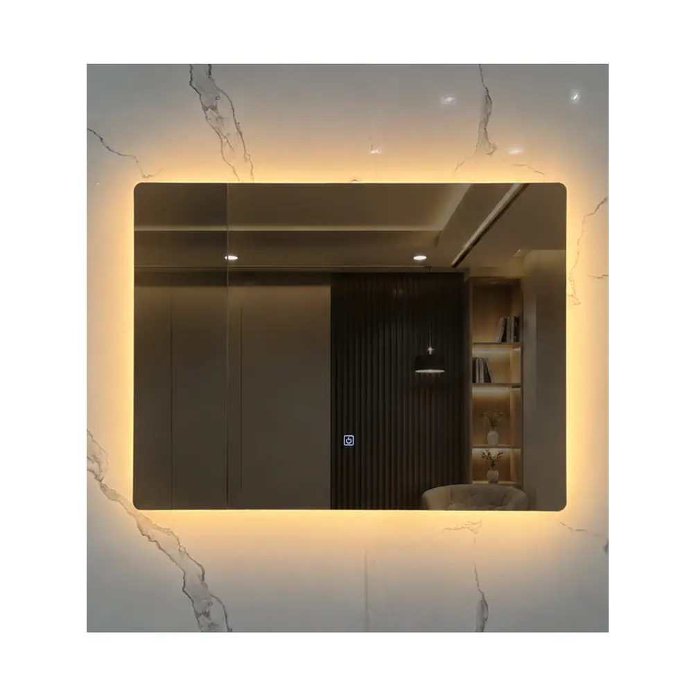 Espejo LED 80x60 cm 1