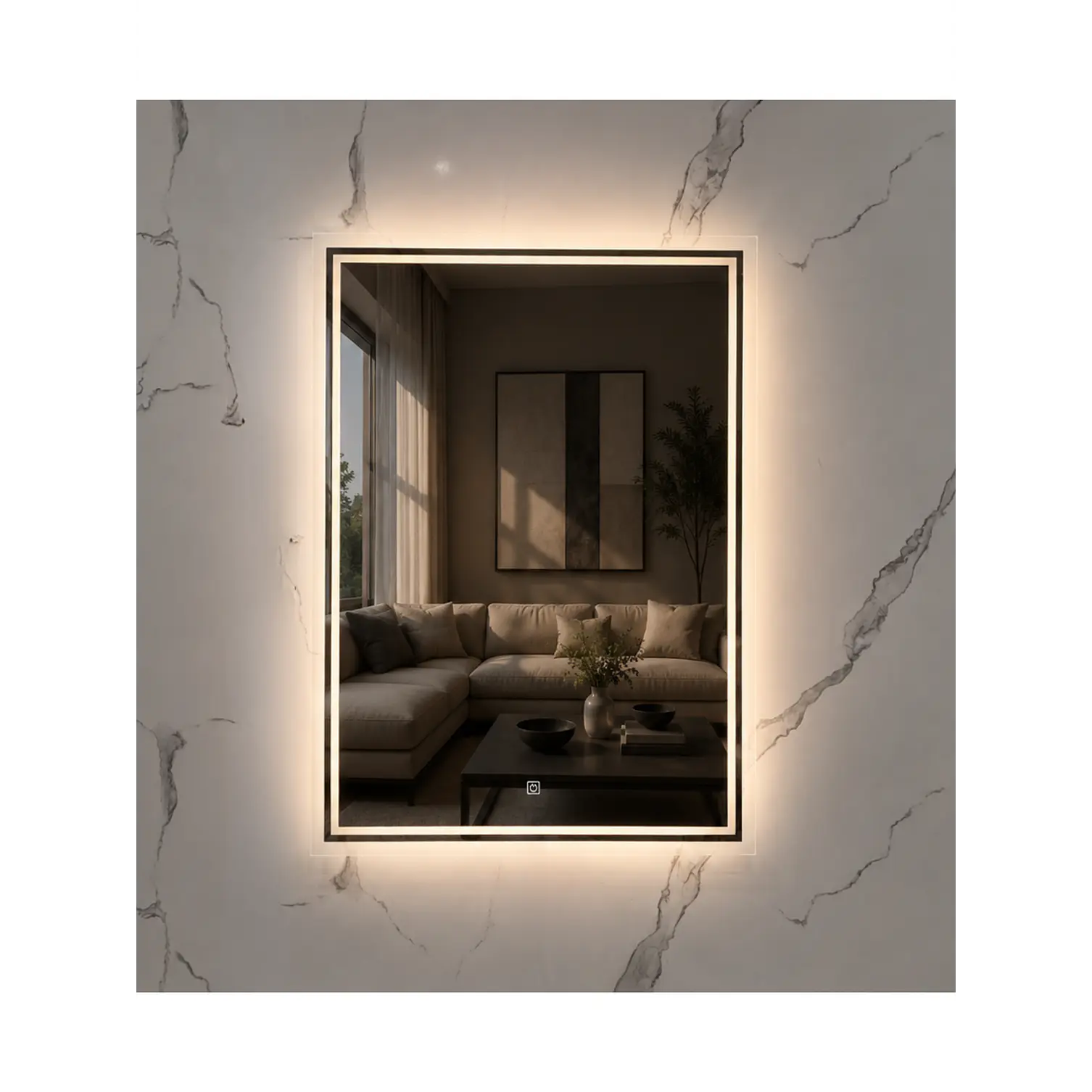 Espejo LED Sin Marco 60x80 cm 4