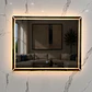 Espejo LED Rectangular Sin Marco 80x60 cm - Miniatura 3