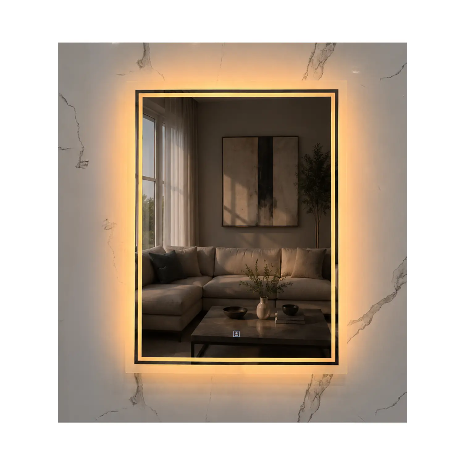 Espejo LED Sin Marco 60x80 cm 1