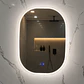 Espejo LED Para Baño Desempañante Sin Marco 70x80 cm - Miniatura 3