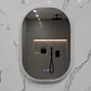 Espejo LED Para Baño Desempañante Sin Marco 70x80 cm - Miniatura 4