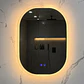Espejo LED Para Baño Desempañante Sin Marco 70x80 cm - Miniatura 1