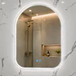 Espejo LED Para Baño Desempañante Sin Marco 70x90 cm - Miniatura 2