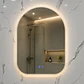 Espejo LED Para Baño Desempañante Sin Marco 70x90 cm - Miniatura 3