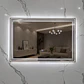 Espejo LED Rectangular Sin Marco 80x60 cm - Miniatura 2