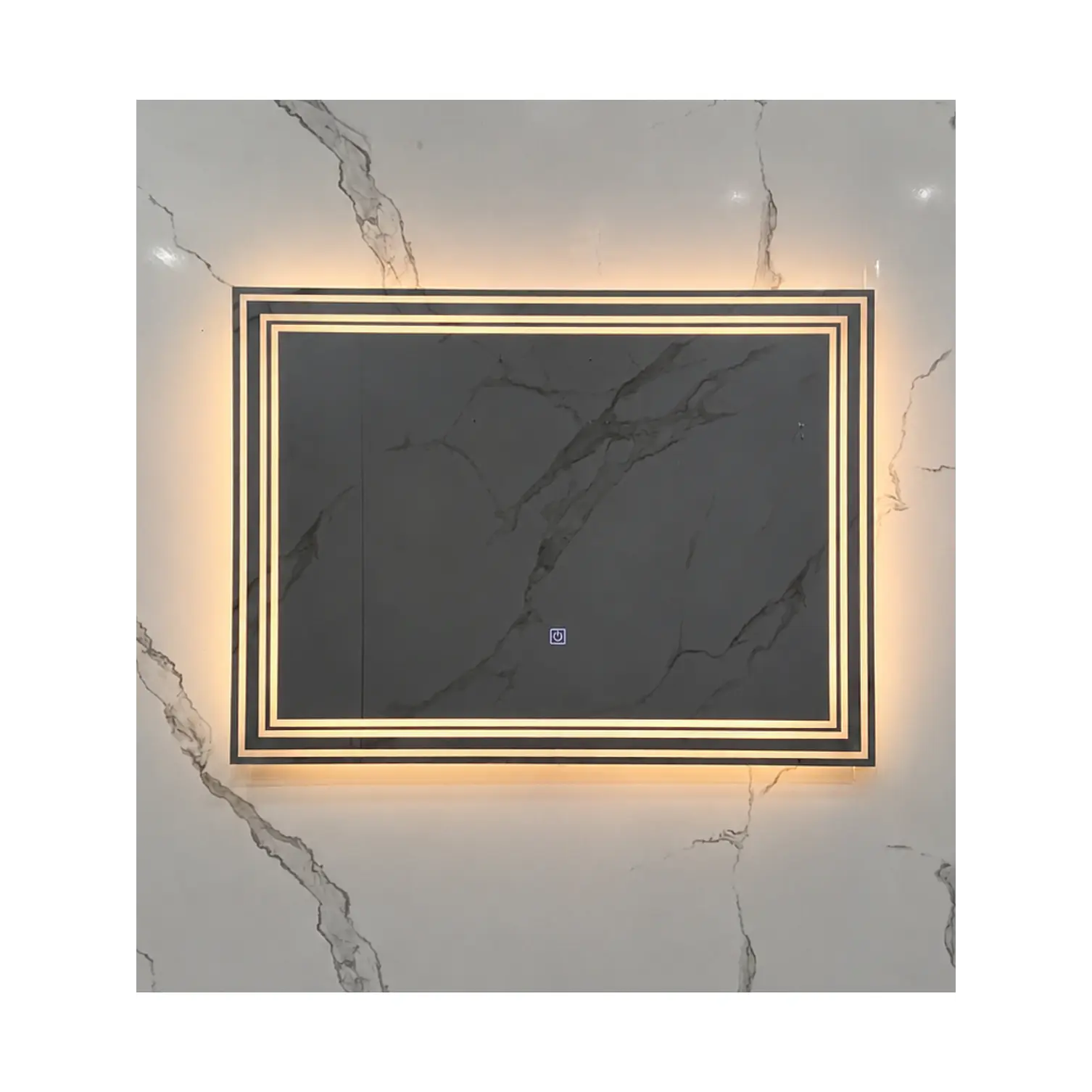 Espejo LED Rectangular Sin Marco 80x60 cm 3