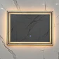 Espejo LED Rectangular Sin Marco 80x60 cm - Miniatura 3