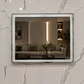 Espejo LED Rectangular Sin Marco 80x60 cm - Miniatura 4