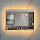 Espejo LED Rectangular Sin Marco 80x60 cm - Miniatura 1