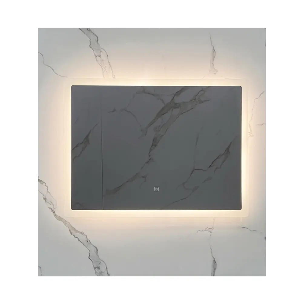 Espejo LED Rectangular Sin Marco 80x60 cm 3