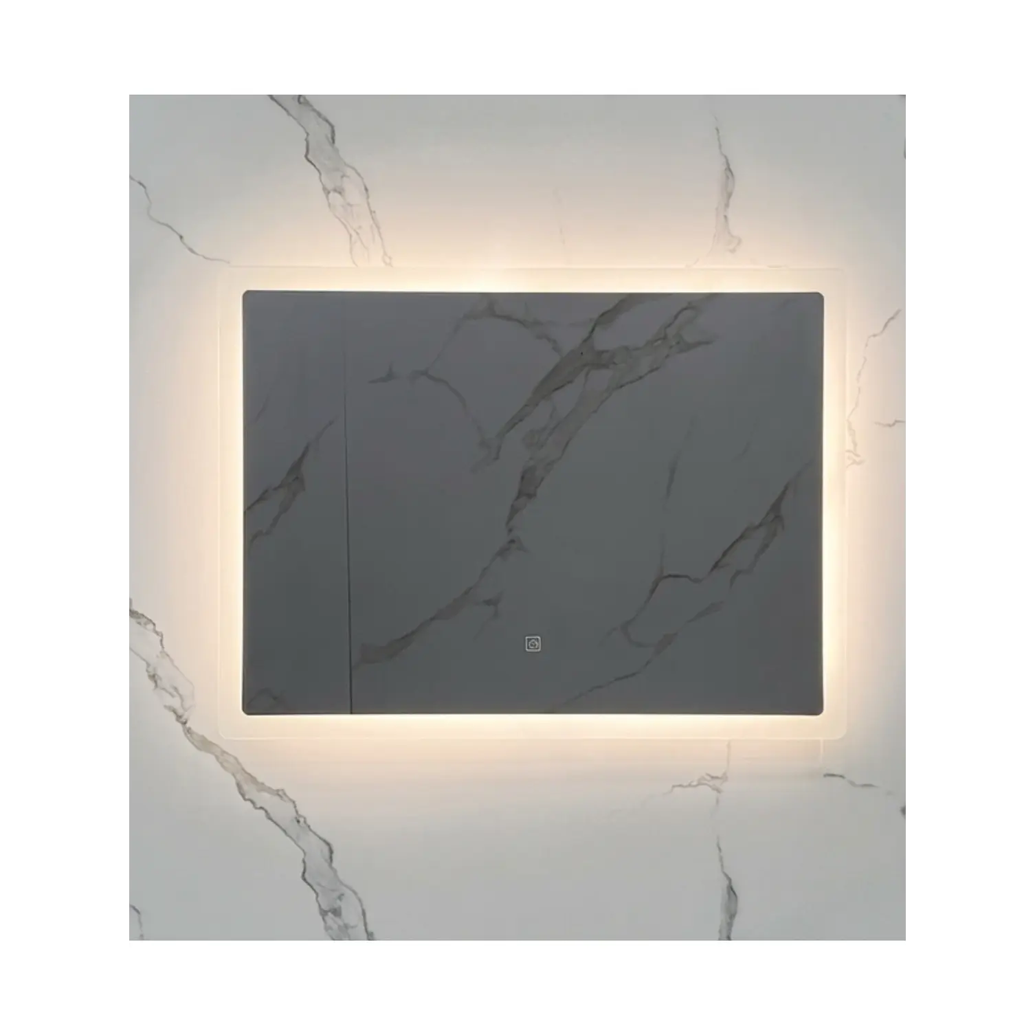 Espejo LED Rectangular Sin Marco 80x60 cm 3