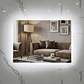 Espejo LED Rectangular Sin Marco 80x60 cm - Miniatura 2