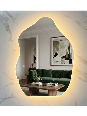 Espejo LED Irregular Sin Marco 70x90 cm