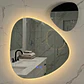  Espejo LED Para Baño Desempañante Sin Marco 70x90 cm Mas Espejo Pequeño - Miniatura 1
