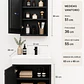 Mueble Vanitorio Con Espejo 50cm NEGRO - Miniatura 4