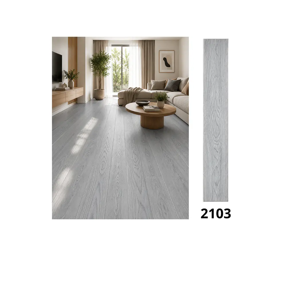 Piso Vinílico SPC 5mm 19x122.4cm 2.5m2 1