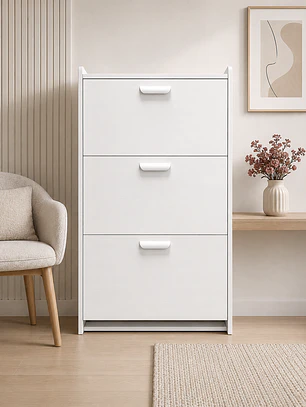 Mueble Zapatero color Blanco 
