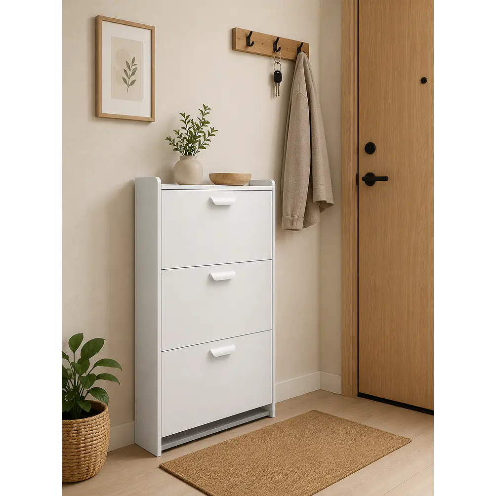 Mueble Zapatero color Blanco  3