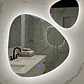  Espejo LED Para Baño Desempañante Sin Marco 70x90 cm Mas Espejo Decorativo Pequeño - Miniatura 3