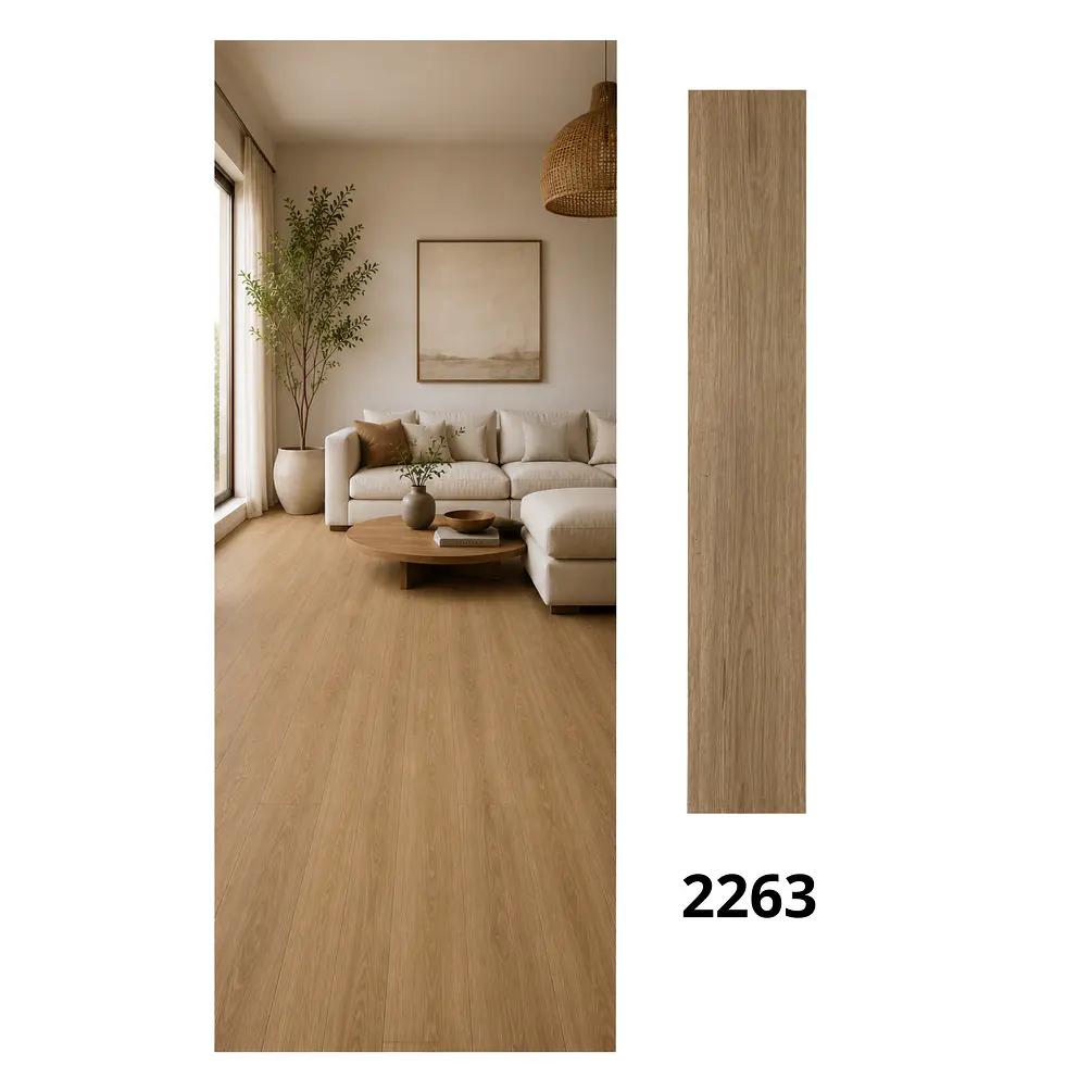 Piso Vinílico SPC 5 mm 19x122.4 cm 2.5 m2 1