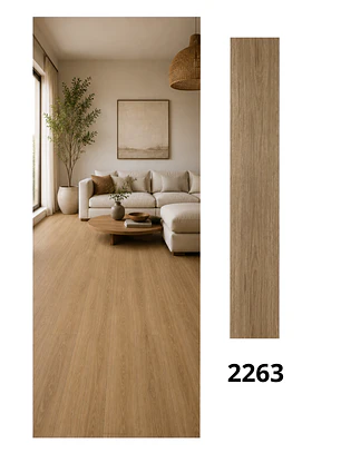 Piso Vinílico SPC 5 mm 19x122.4 cm 2.5 m2