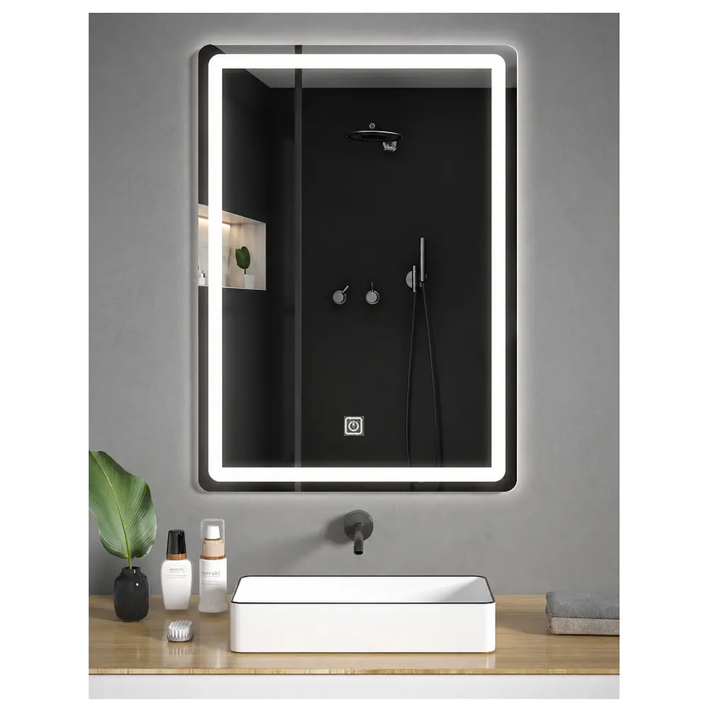 Espejo LED Vertical Sin Marco 60x80 cm  1