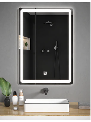 Espejo LED Vertical Sin Marco 60x80 cm 