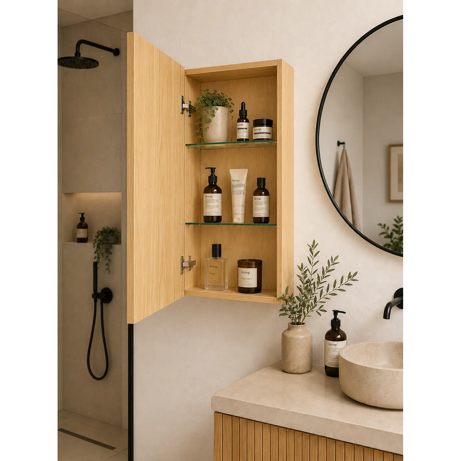 Gabinete Organizador para Baño 2