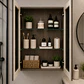 Gabinete Organizador de Baño con Espejo Doble Puerta - Miniatura 2