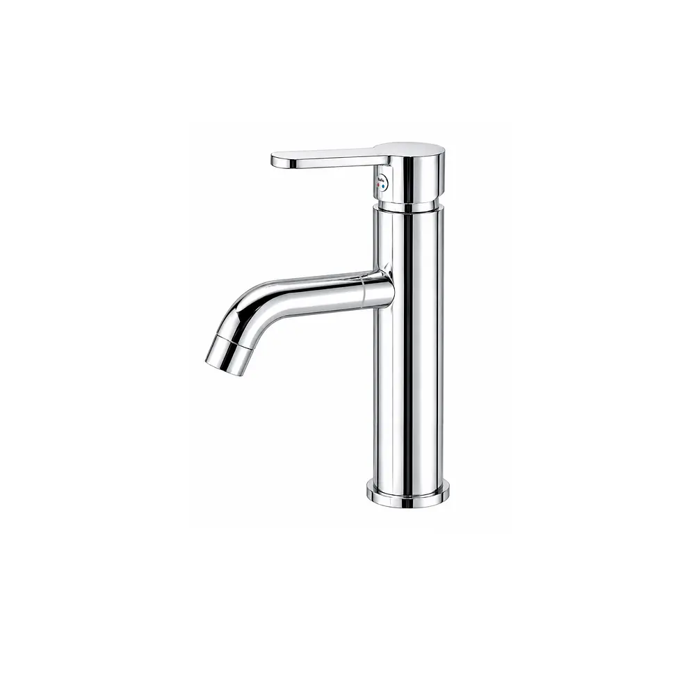 Llave Monomando Para Lavamanos Plateado 1