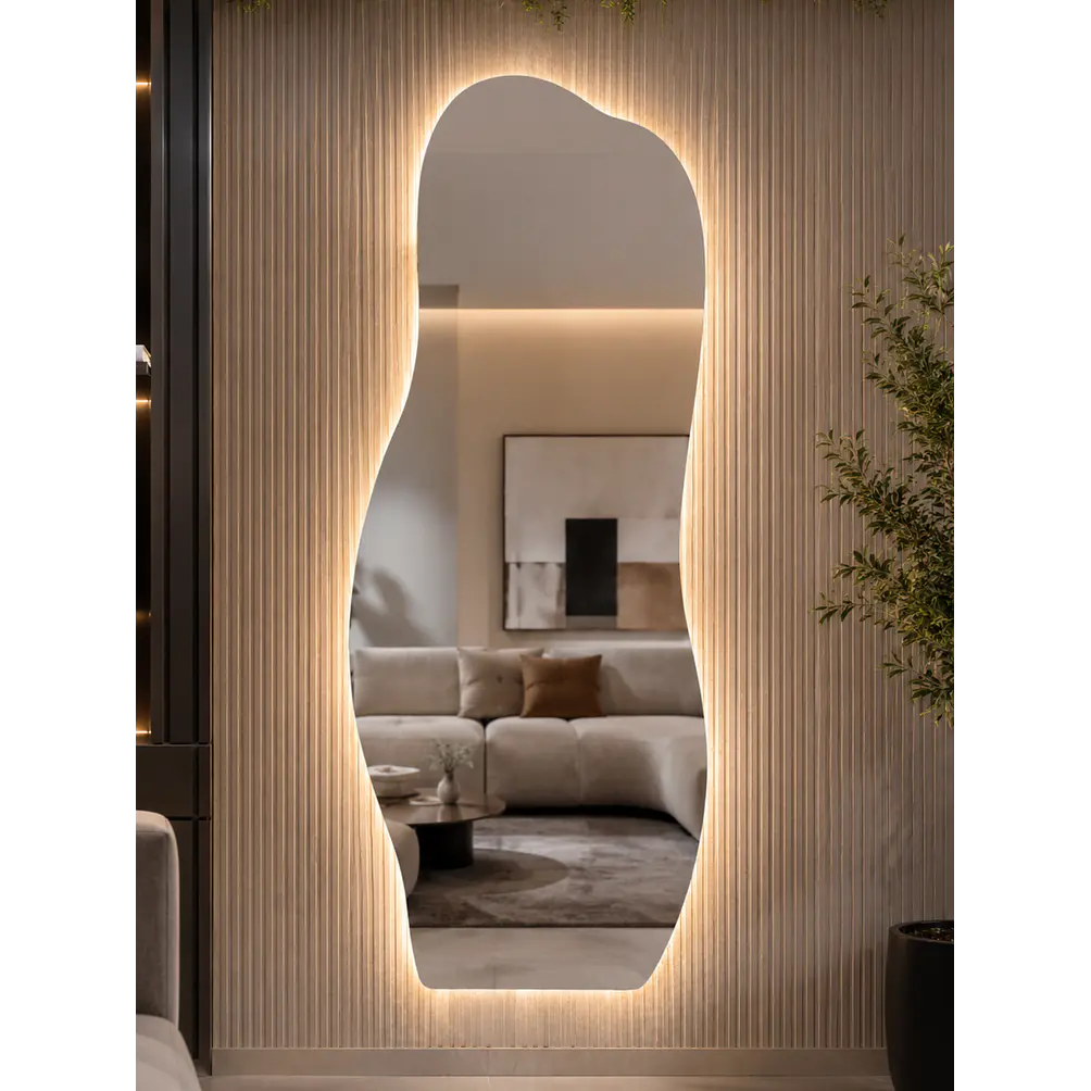 Espejo Led Irregular L10 Sin Marco 65x180 cm 3
