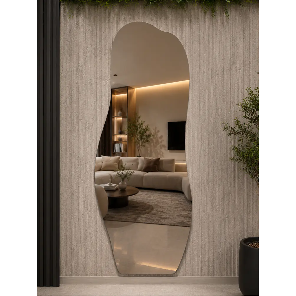 Espejo Led Irregular L10 Sin Marco 65x180 cm 4
