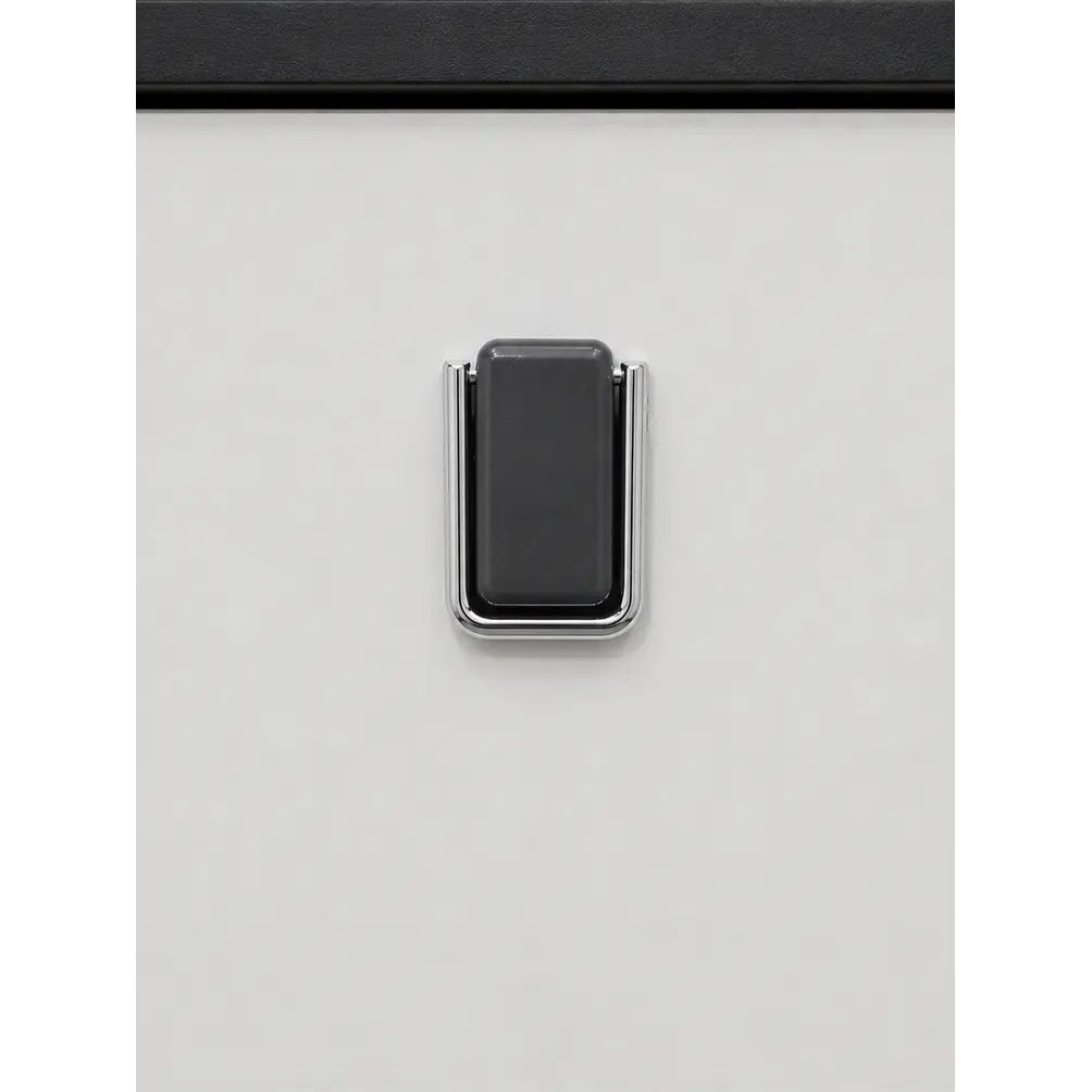 Mueble Zapatero Organizador 3 Niveles Blanco Con Gris Oscuro 118x60x24 cm 5