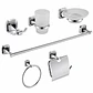 Set de Accesorios para Baño Acero Inoxidable 6 Piezas - Miniatura 2