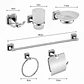 Set de Accesorios para Baño Acero Inoxidable 6 Piezas - Miniatura 3