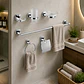 Set de Accesorios para Baño Acero Inoxidable 6 Piezas - Miniatura 1
