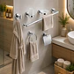Set de Accesorios para Baño Acero Inoxidable 6 Piezas - Miniatura 1